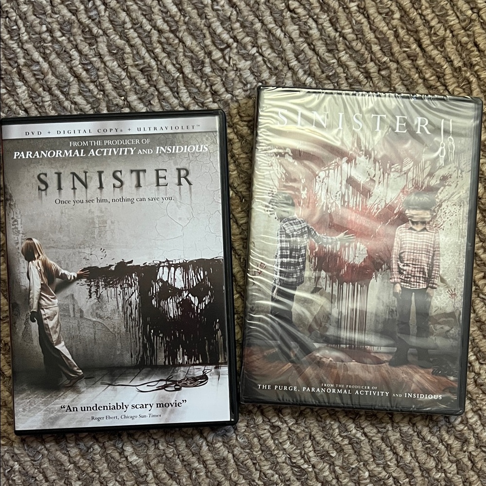 Sinister and Sinister II DVD Set